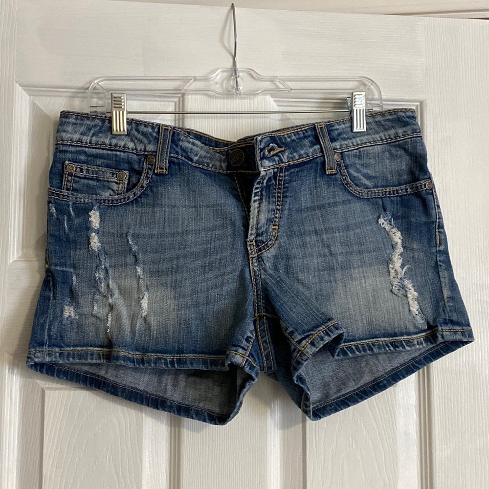BKE Distressed Jean Shorts